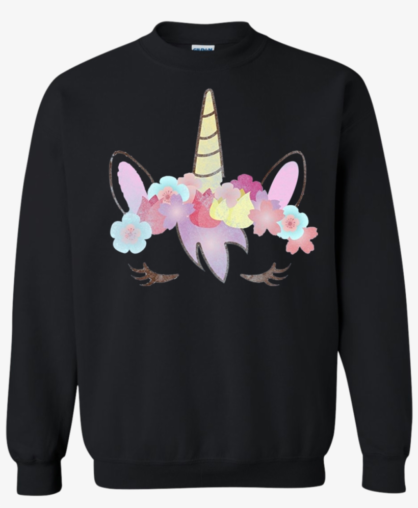 Vintage Cute Unicorn Face T Shirt Hoodie Sweater - Yosemite Park T-shirts, transparent png download