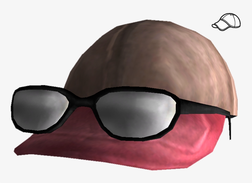 Ballcap With Glasses - Glasses, transparent png download