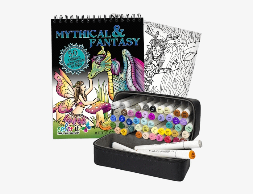Colorit Fantastic Paradise Bundle - Coloring Book, transparent png download