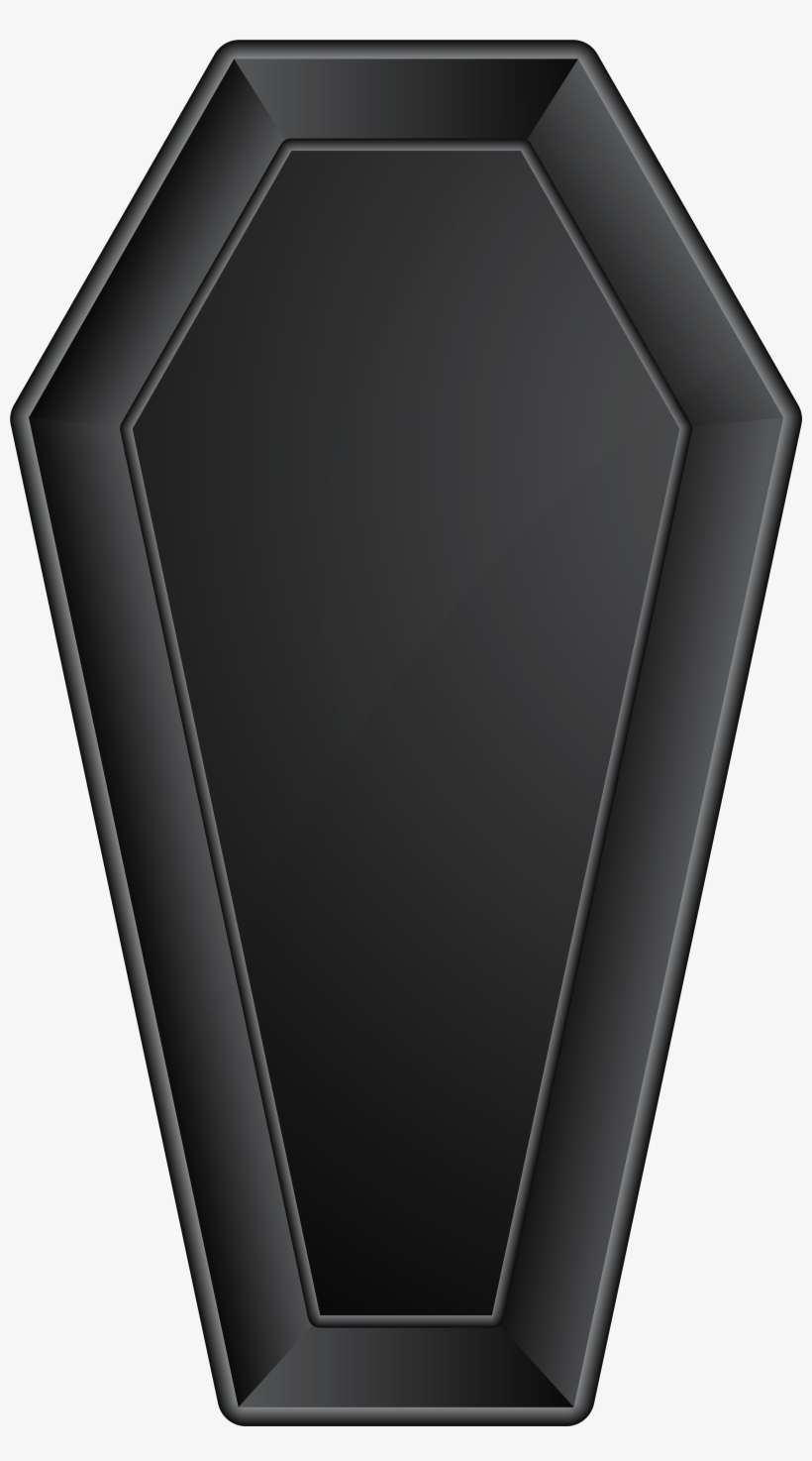 Black Coffin Clip Art, transparent png download