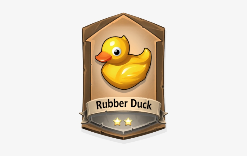 1 Rubber Duck - Duck, transparent png download