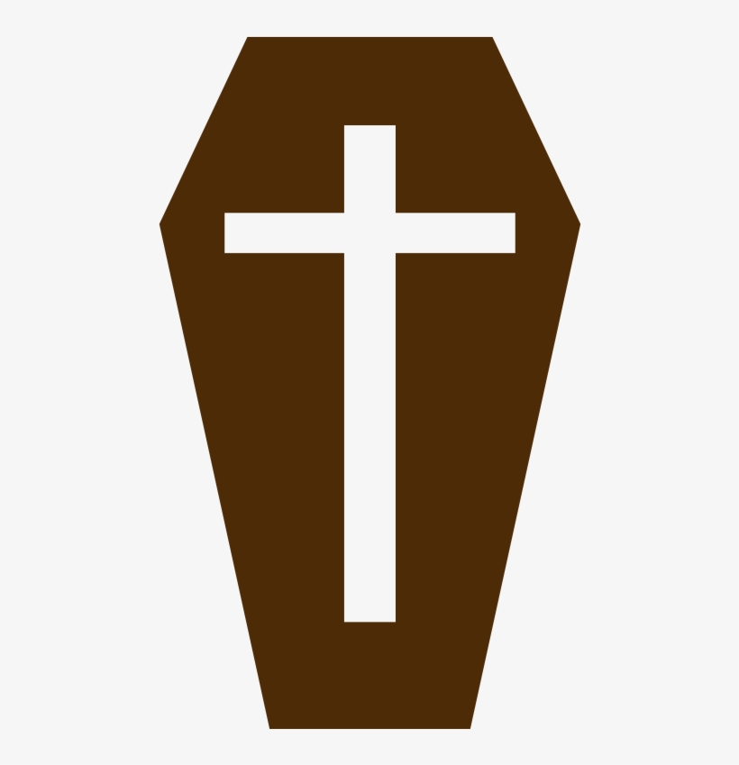 File - Coffin - Svg - Wikimedia Commons - Icon, transparent png download