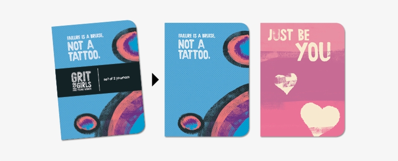 Journal Grit For Girls - Bruise, transparent png download