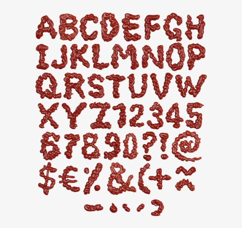 Download More Ketchup Font Font Ketchup Png Transparent PNG