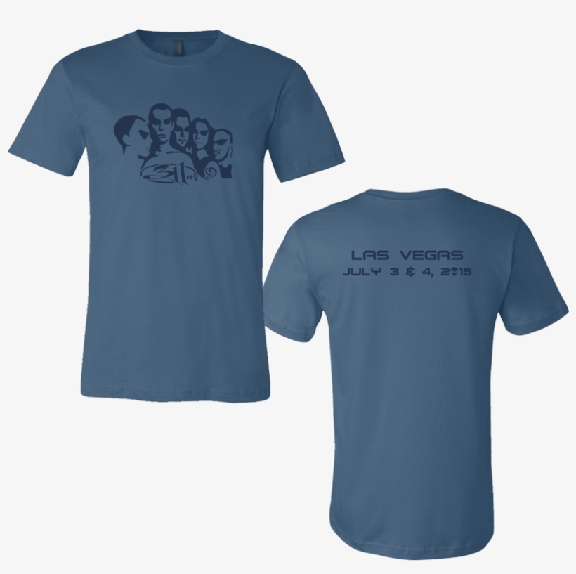 311 Faces Steel Blue Front And Back Store V=1520639421 - Flag, transparent png download