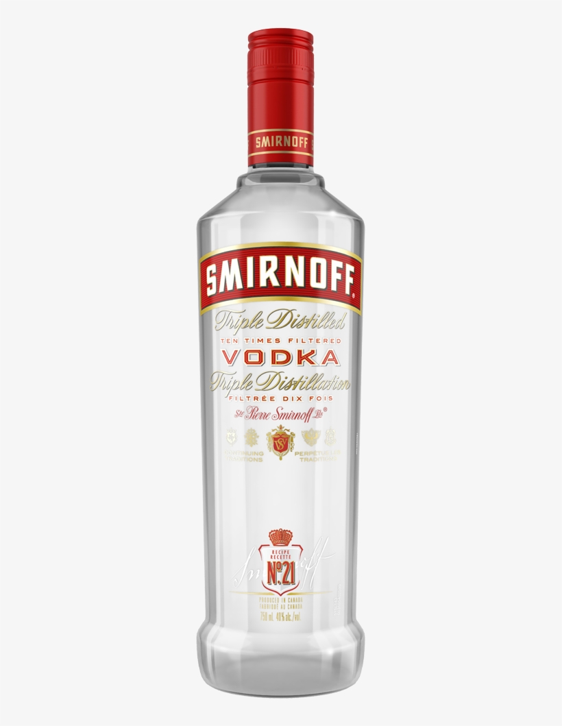 Smirnoff No 21 Vodka - Smirnoff No 21 Vodka 750ml, transparent png download
