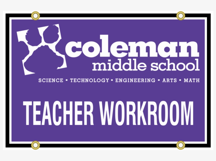 Hanging Sign With Full Color Imprint On Both Sides - Maple Shade High School, transparent png download