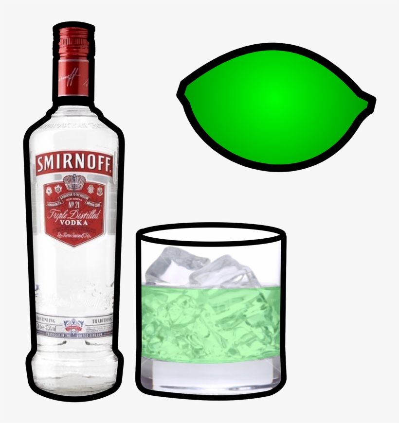 Frames Illustrations Hd Images - Smirnoff Vodka Blue No. 57 100@, transparent png download