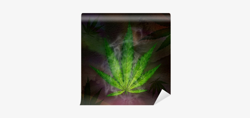 Esrar Yaprağı Duvar Kağıdı, transparent png download