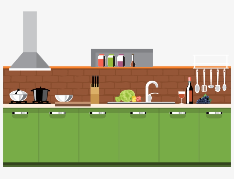 Kitchen Png No Background - Kitchen No Background, transparent png download