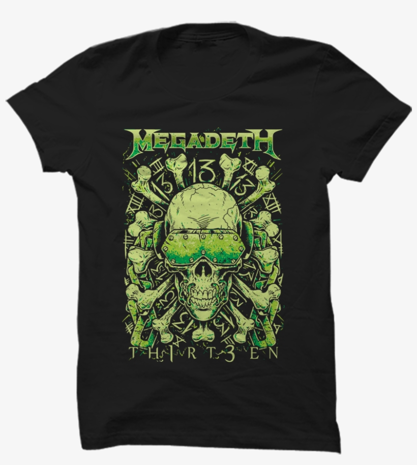 Megadeth T Shirt, transparent png download