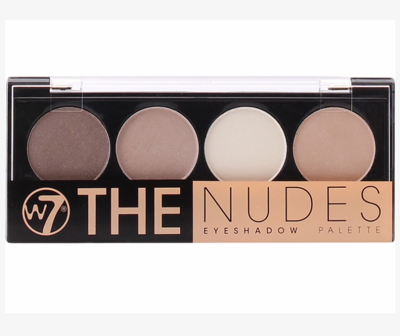 W7 The Nudes Eyeshadow Palette - Eye Shadow, transparent png download