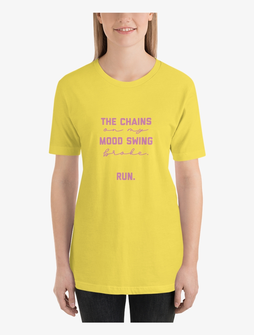 The Chains On My Mood Swing Broke Unisex T-shirt - Minarchist Shirt, transparent png download