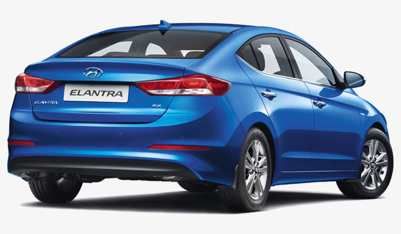 Elantra Ext Rear - Hyundai Elantra Black Hd, transparent png download