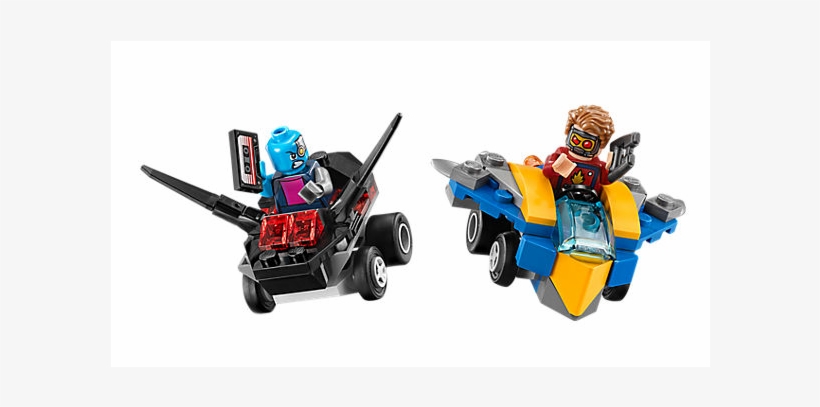 Lego Super Heroes Mighty Micros Star-lord Vs - Lego Mighty Micros Star Lord Vs Nebula, transparent png download