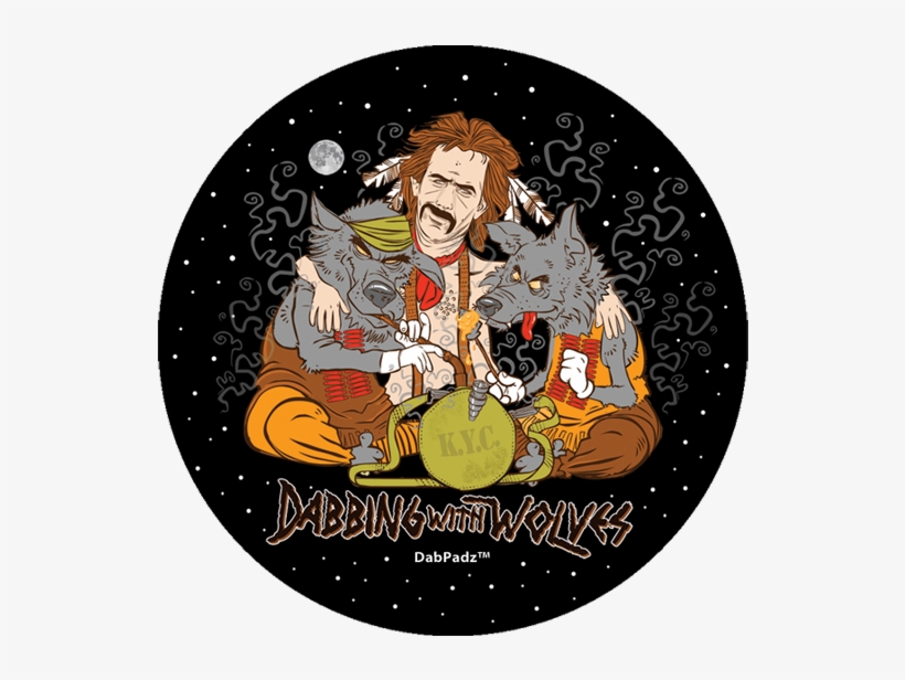 Dabbing With Wolves - Illustration, transparent png download