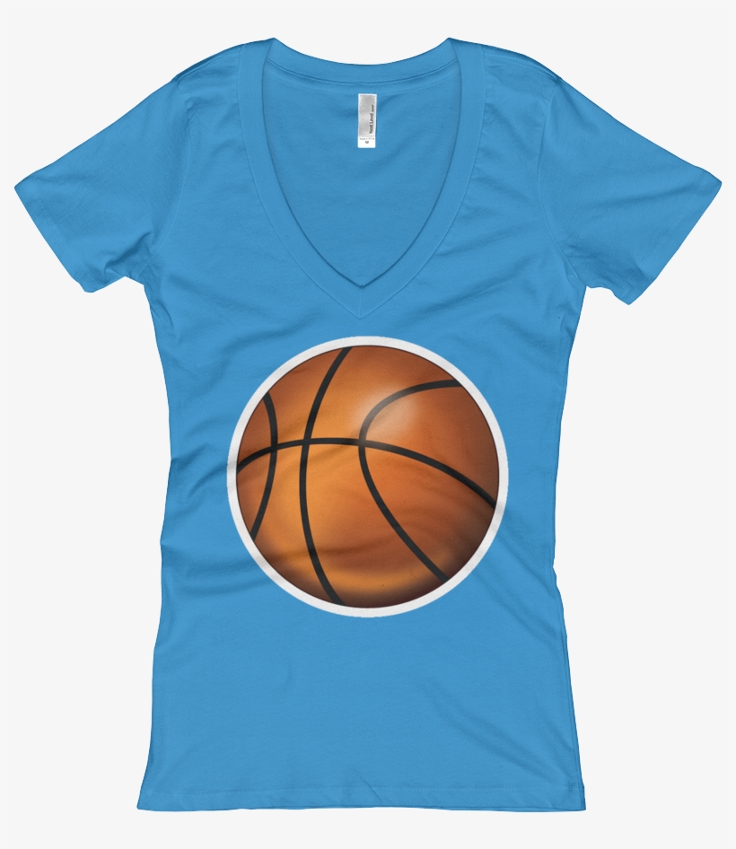 Women's Emoji V Neck - Shirt, transparent png download