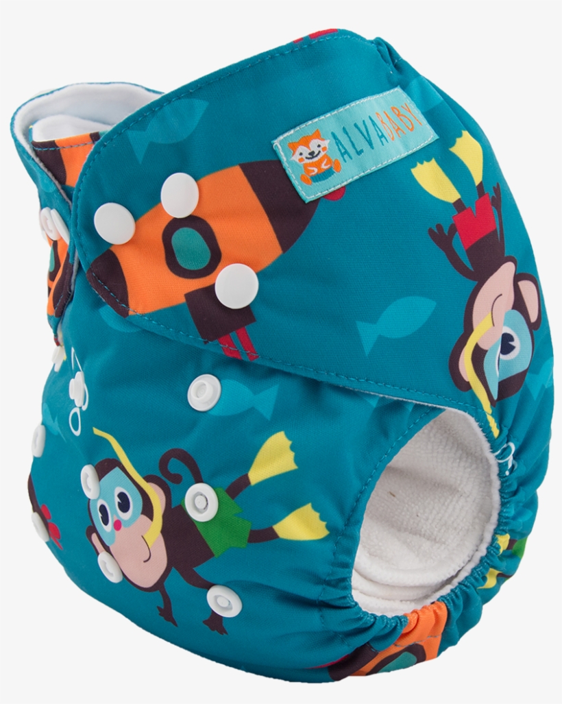 Alva Pocket Diaper - Diaper, transparent png download