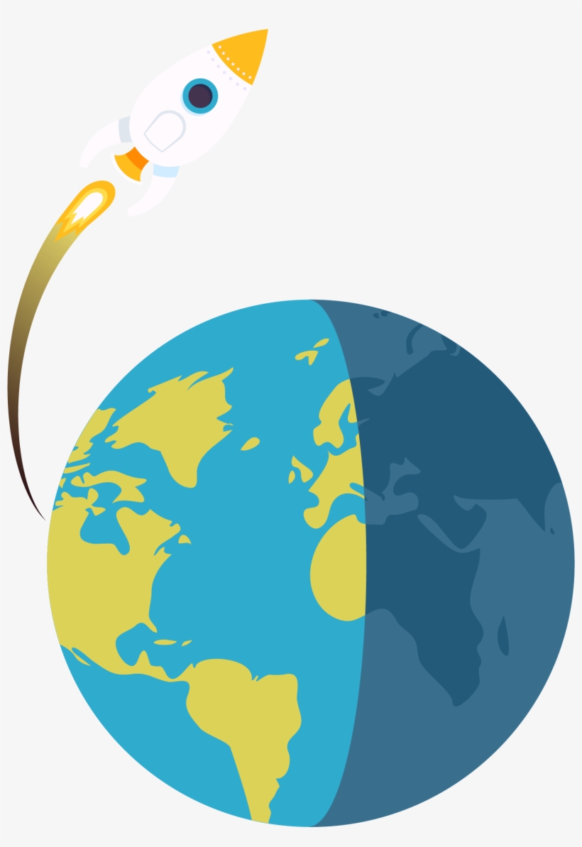 Png Earth Rocket, transparent png download