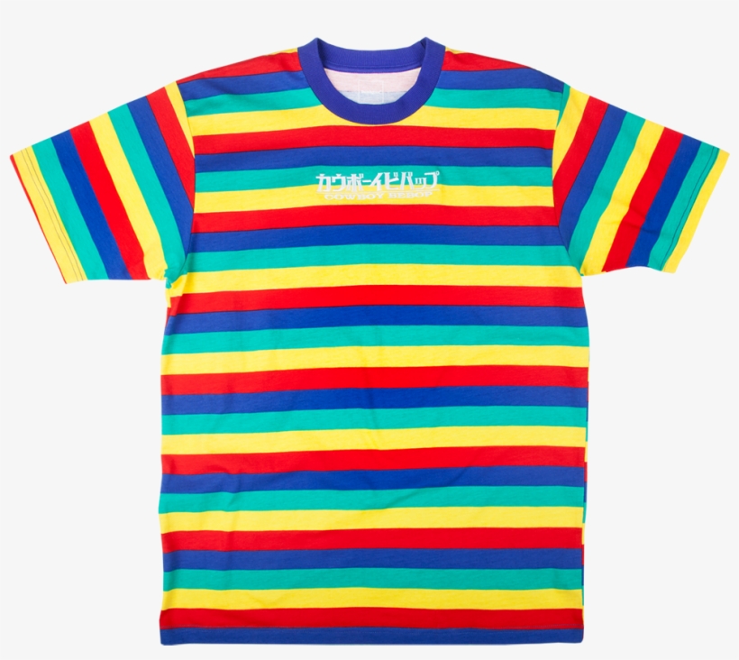 guess multi stripe tee