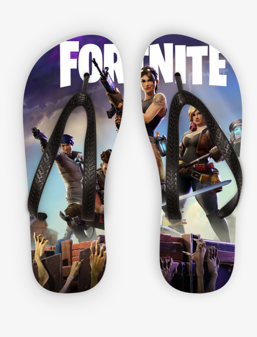 Fortnite ﻿adult Flip Flops - Orcs Must Die Fortnite, transparent png download