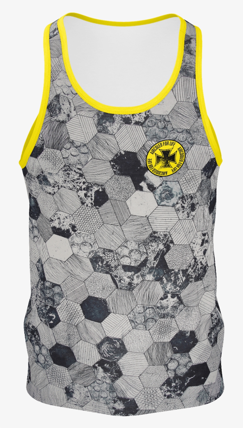 Aircooled For Life Iron Cross Men's Tank, transparent png download