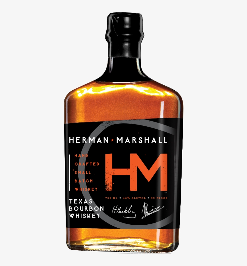 Bourbon Whiskey - Herman Marshall Texas Rye Whiskey, transparent png download