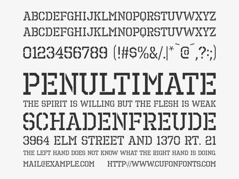Octin Free Download Pc - Font, transparent png download