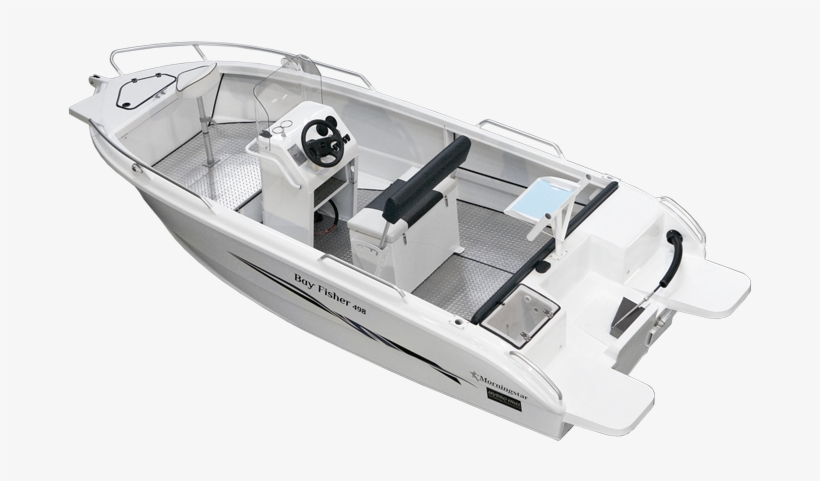 15ft Welded Aluminum Fishing Boat For Sale - Rigid-hulled Inflatable Boat, transparent png download