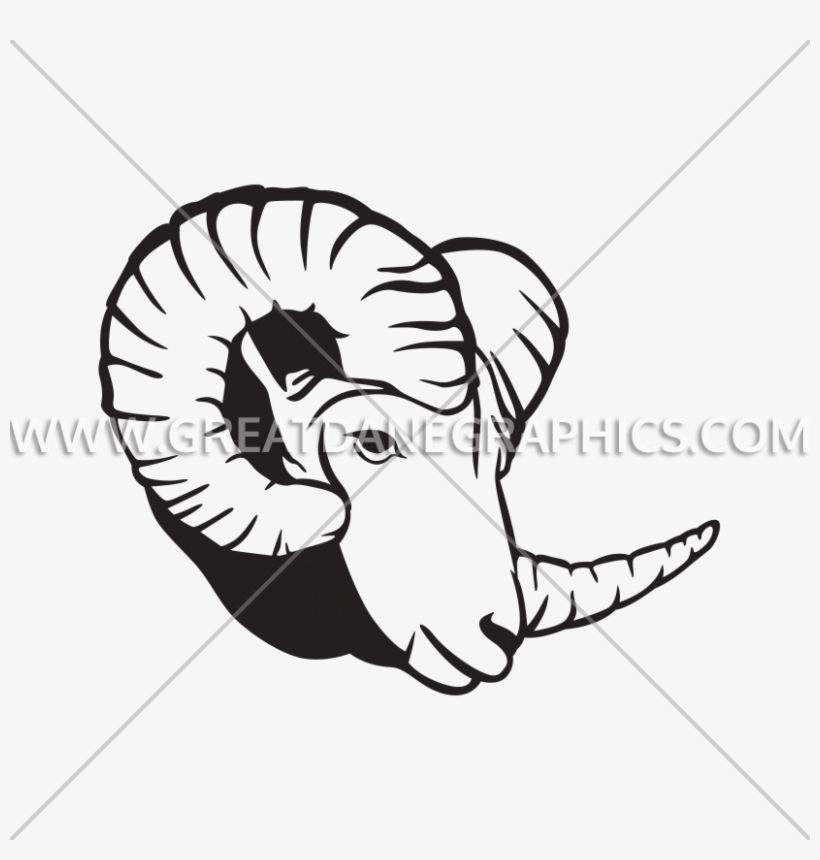 Collection Of Free Ram Drawing Download On - Illustration, transparent png download