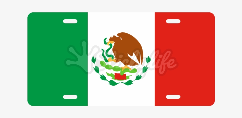 Mexico License Plate - Illustration, transparent png download