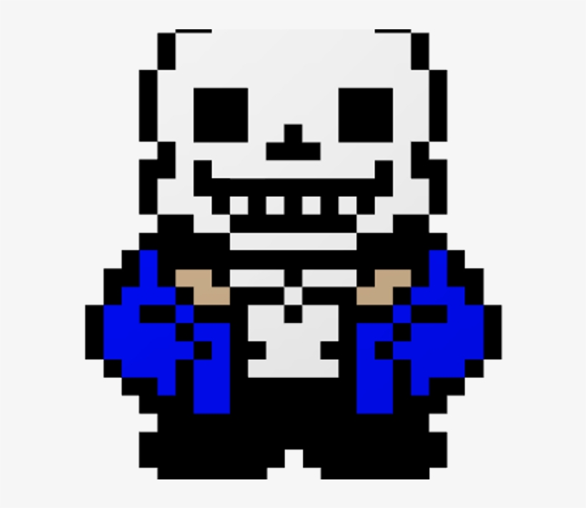 Sans - Pixel Art Sans Fell, transparent png download