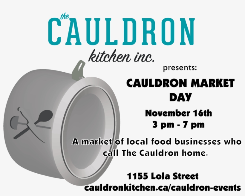 Cauldron Market Day Postcard - Cauldron, transparent png download
