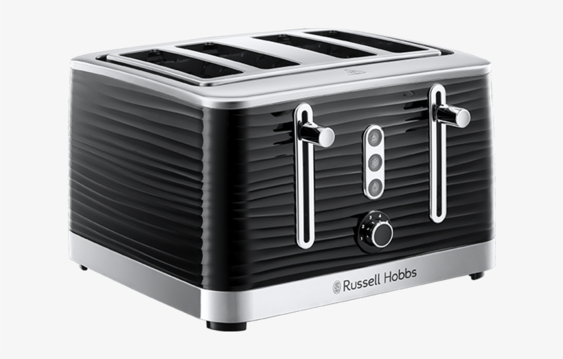 The Inspire 4 Slice Toaster - Russell Hobbs Inspire Toaster, transparent png download