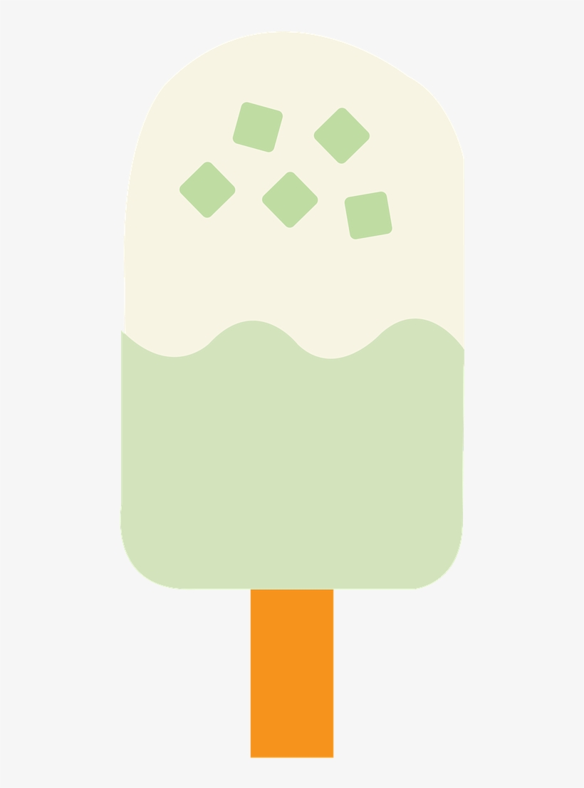 Popsicle Pop Green - Illustration, transparent png download