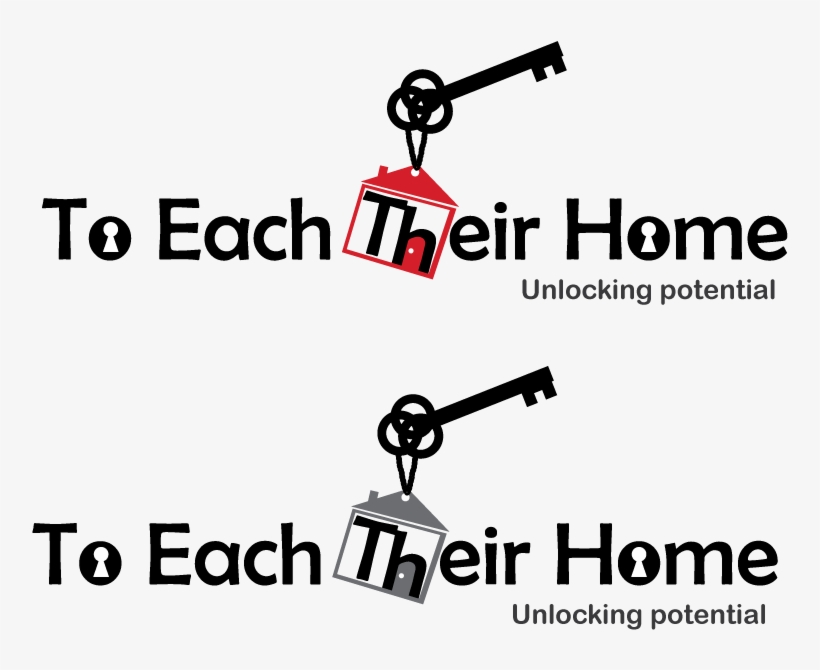 Logo Design By Gm For To Each Their Home - Poster, transparent png download