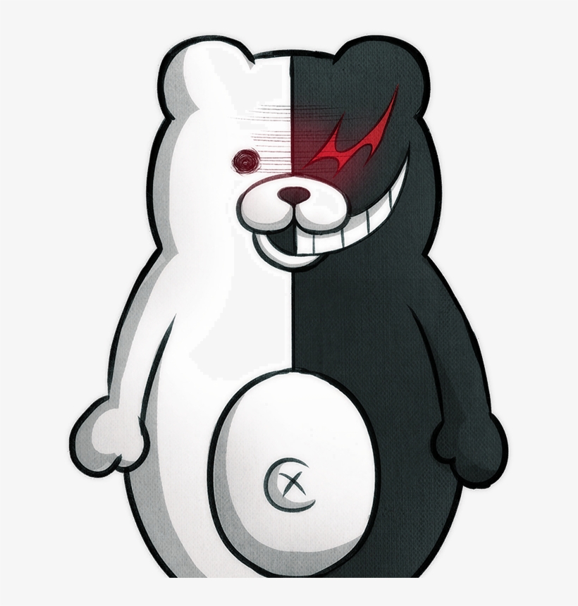 1 - Muscular Monokuma, transparent png download