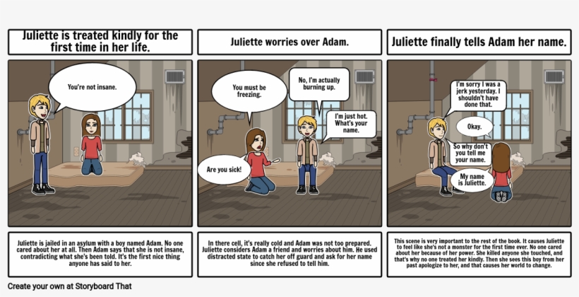 Week 3 Shatter Me Pg - Comics, transparent png download