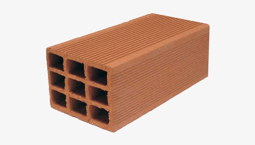 Hollow Brick Produced With Verdés Machines - Brick 8 Holes, transparent png download