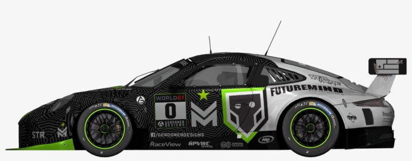 Stax Wgt17 Porsche - Ford Focus Rs Wrc, transparent png download