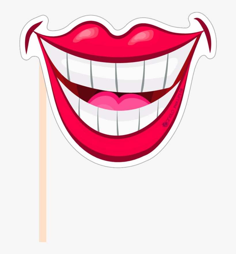Clip Collection Of Props High Quality Free - Smile Photo Booth Prop, transparent png download