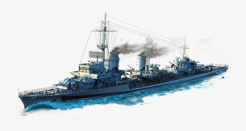 Z-39 - Wows Kidd, transparent png download