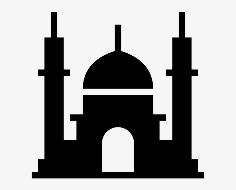 Taj Mahal Rubber Stamp - Arch, transparent png download