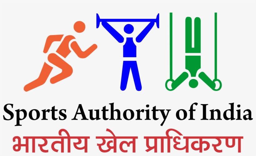 Sports Authority Of India Is Written Below The Athletes - Graphic Design, transparent png download