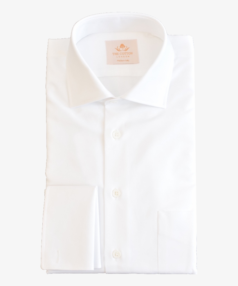 Luxurious Crisp White Shirt - Dress Shirt, transparent png download