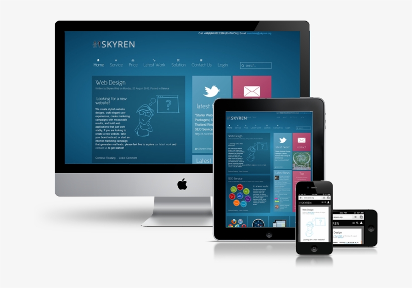 Skyren Responsive Design - Cool Wordpress Plugins, transparent png download