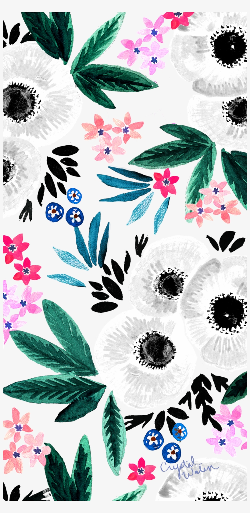 #casetify #iphone #art #design #flowers, transparent png download
