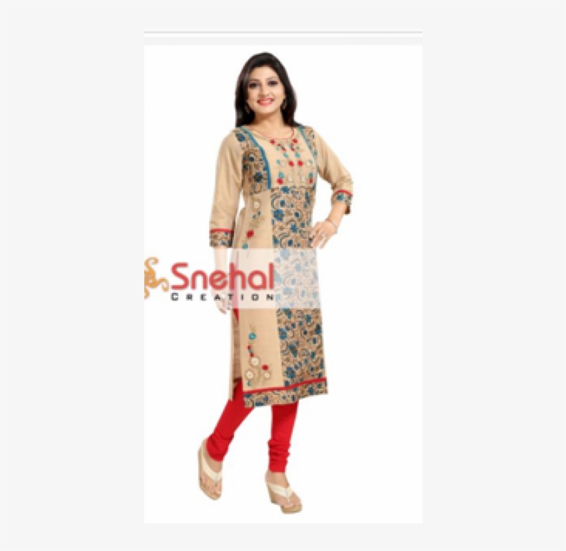 Sale Embroidery Kurti Embroidery Kurti - Silk, transparent png download