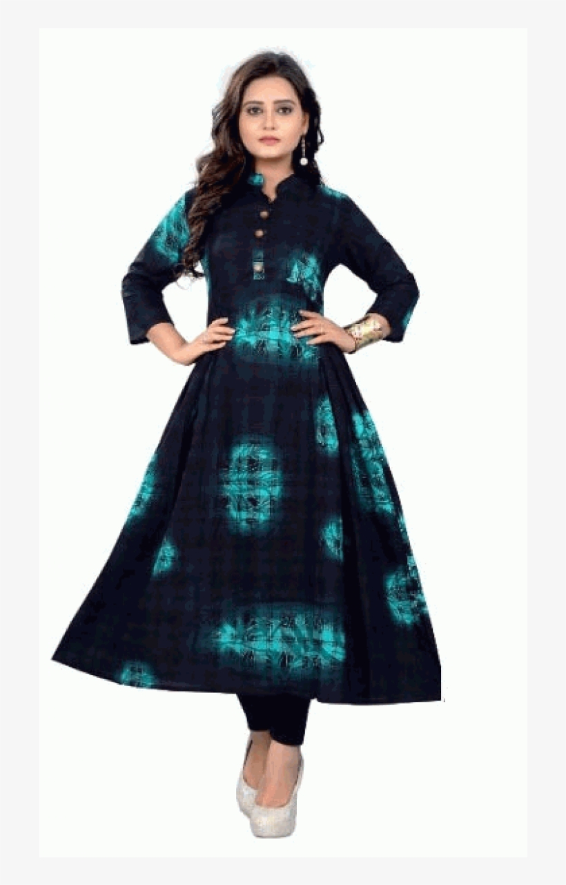Fancy Designer Cotton Kurti - Cotton Kurti, transparent png download