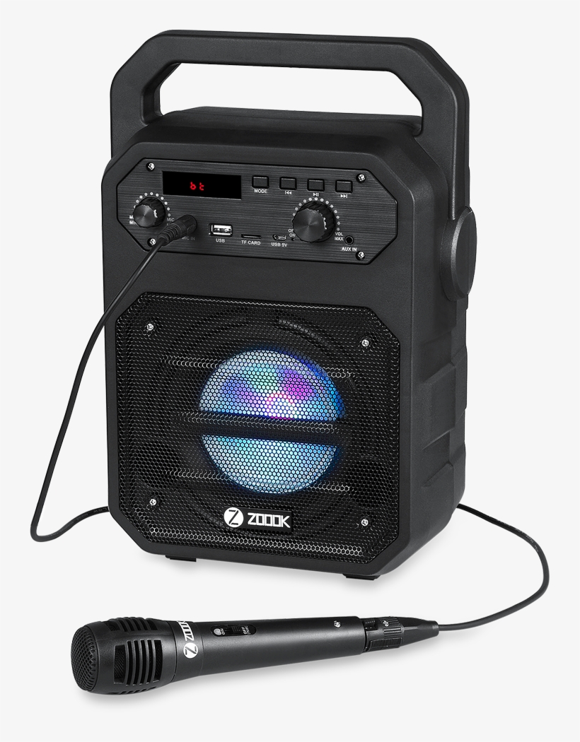 Prev - Zoook Bluetooth Speaker With Mic, transparent png download